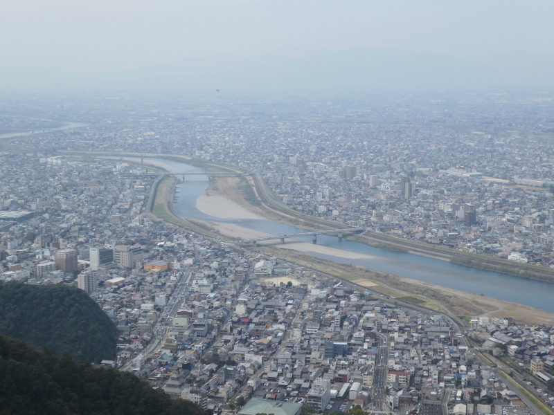 桜満開岐阜公園・金華山 (328.9M) に登る_d0170615_20343670.jpg