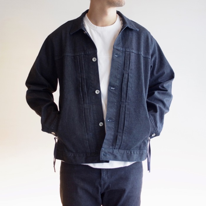 新品⭐️SANDINISTA⭐️ストレッチダメージデニムジャケット DAILY STANDARD by SANDINISTA デニムジャケット gジャン