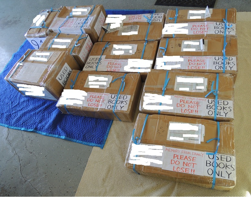 日本から海外へ発送した船便を極力税関で開封されず 搬送途中で紛失されずに無事に目的地まで運んでもらう方法について 更なる梱包の工夫編 その1 じゃポルスカ楽描帳