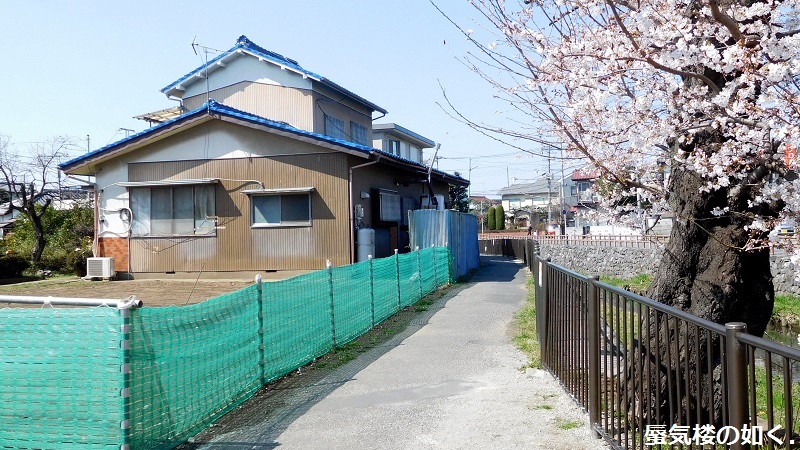 「月がきれい」舞台探訪016 桜の季節に新河岸川氷川橋から起点の碑までを巡って(H300325)_e0304702_08145845.jpg