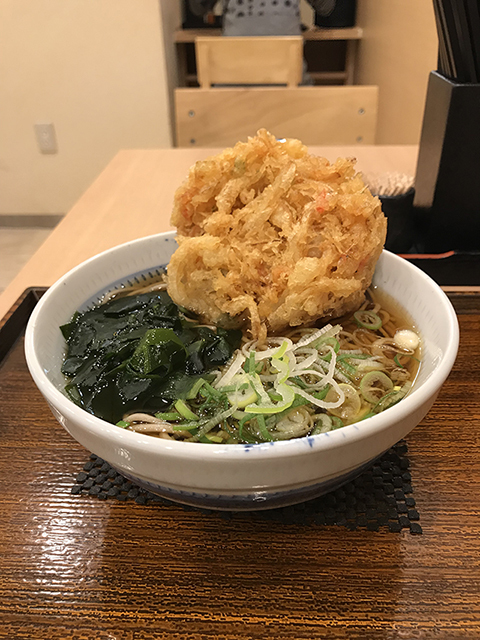しぶそばの小柱かき揚げそばと九条葱かき揚げそば Epicure11 しぶそばの小柱かき揚げそばと九条葱かき揚げそば Epicure11