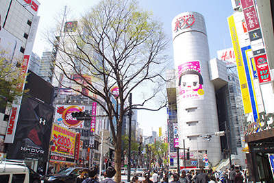 3月29日(木)の109前交差点_b0056983_13270649.jpg