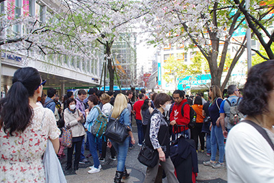 3月29日(木)の109前交差点_b0056983_13270701.jpg