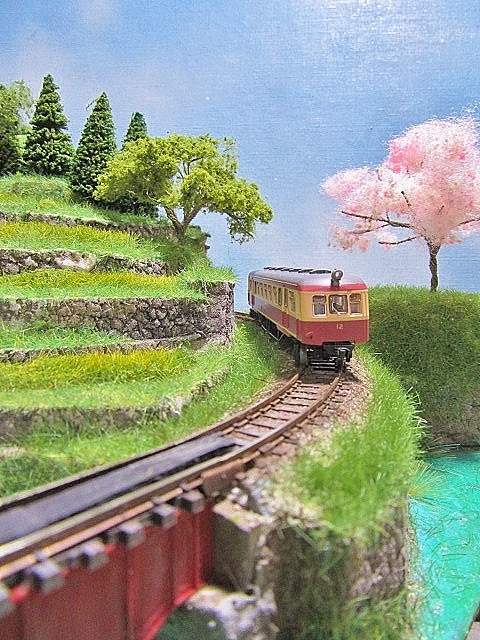盆ラマレイアウト 江若鉄道風 注文製作品_f0227828_14541488.jpg