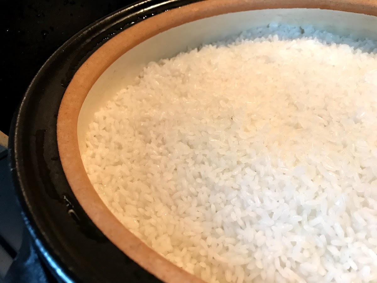 10号サイズの土鍋で米6合を炊飯しました！_c0360042_01092057.jpg