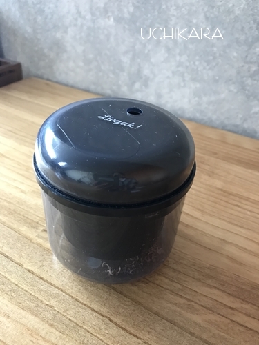 ”リビガク”用の鉛筆削り_a0129661_10440297.jpg