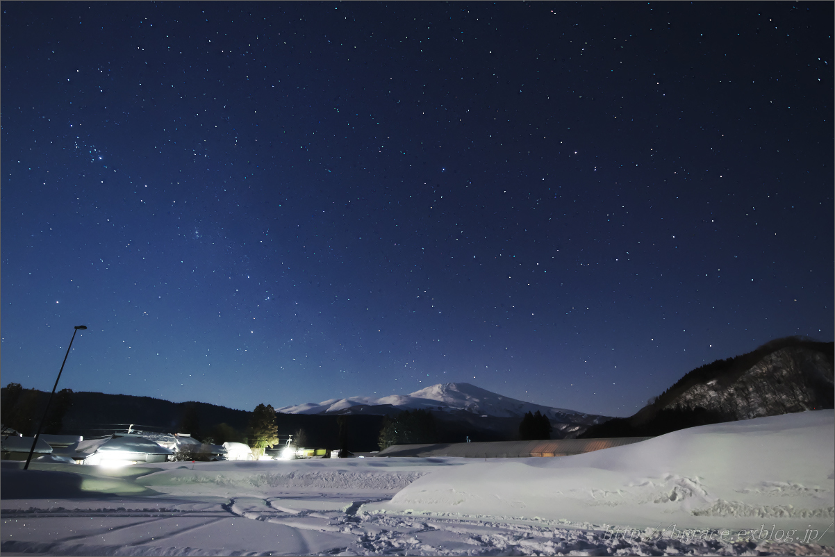 星空と玉簾の滝.2_b0191074_23150872.jpg