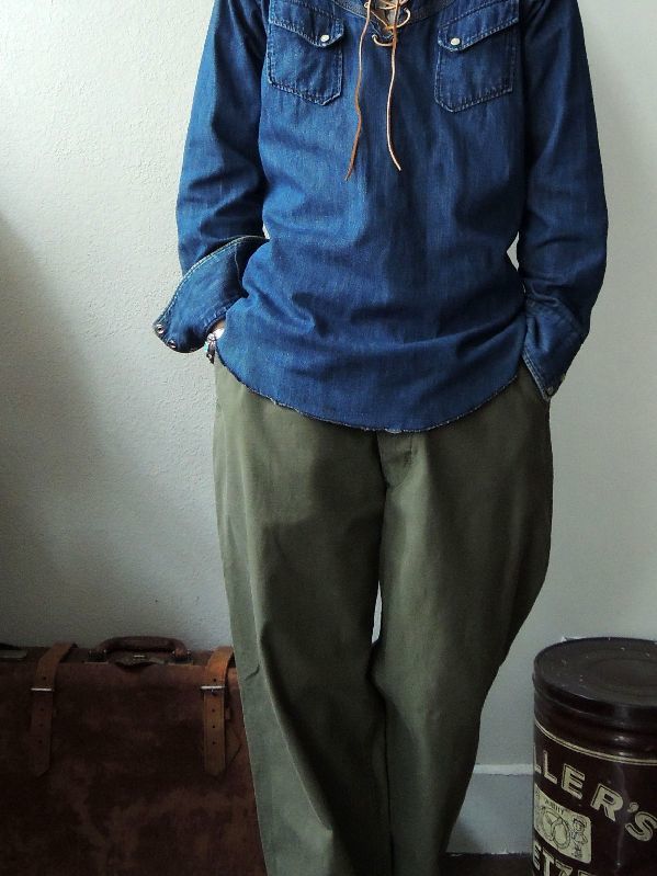 40S~ U.S.ARMY M-43 FIELD PANTS--RECOMMEND-- : 38CLOTHING BLOG
