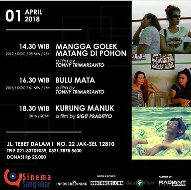 インドネシアの映画上映会@ジャカルタSinema Sang akar tebet_a0054926_23392987.jpg