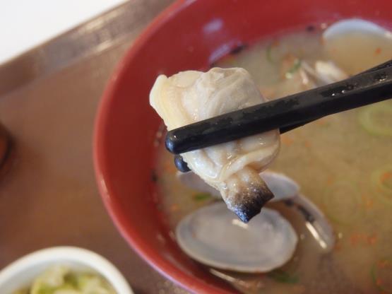すき家の牛丼ミニあさり汁おしんこセット 中環大日店_c0118393_09512134.jpg