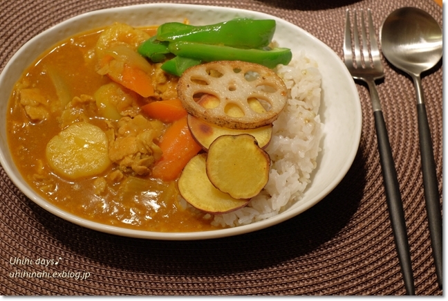 時間のかかったカレー！_f0179404_21423923.jpg