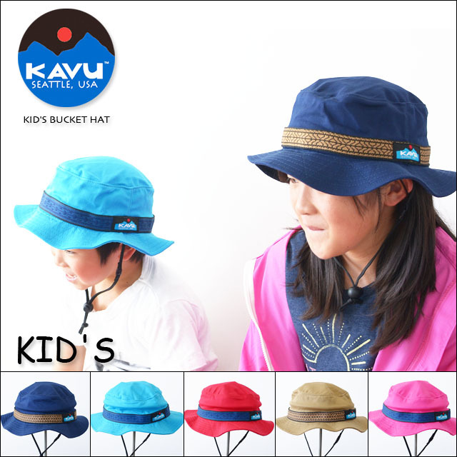 KAVU [カブー] KID'S STRAP BUCKET HAT [11864401] キッズストラップ