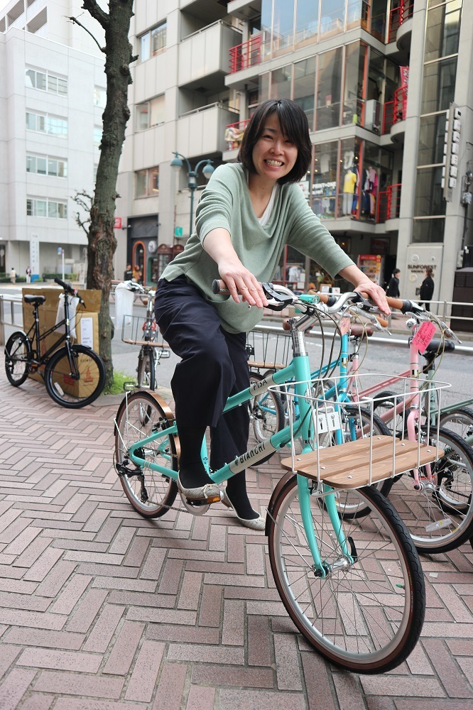 4月2日　渋谷　原宿　の自転車屋　FLAME bike前です_e0188759_19314742.jpg