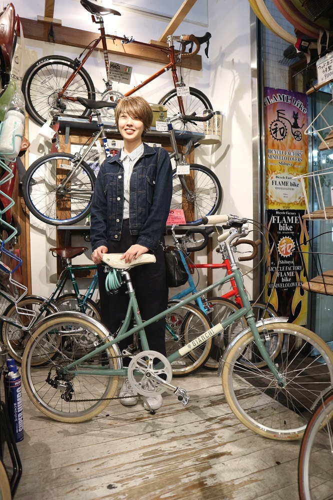 4月2日　渋谷　原宿　の自転車屋　FLAME bike前です_e0188759_19314839.jpg