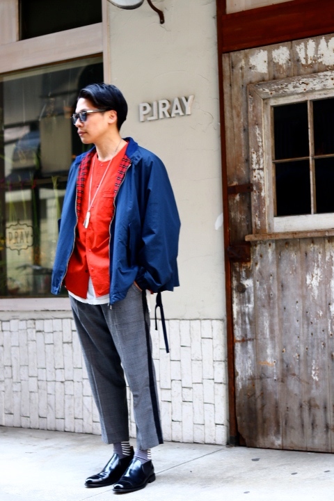 MAINU : C/N EMERGENCY SWING TOP BLOUSON : BIRTH DAY