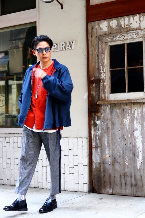 MAINU : C/N EMERGENCY SWING TOP BLOUSON : BIRTH DAY