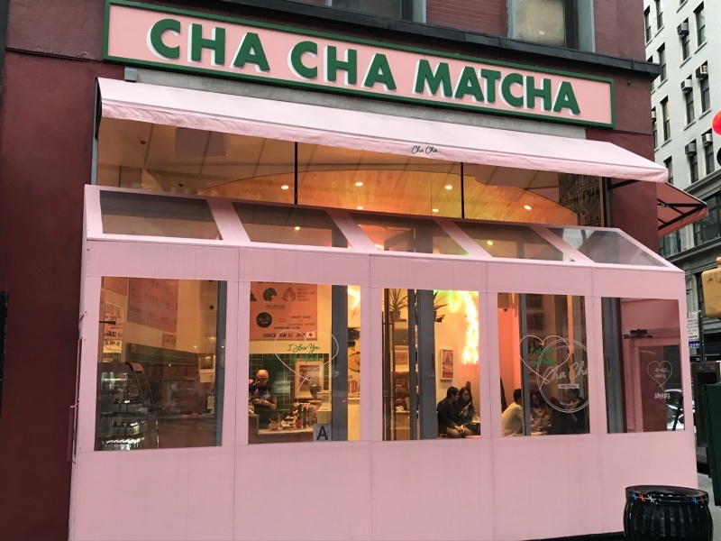 cha cha macha  抹茶カフェ (ニューヨーク)_c0366777_22114919.jpg