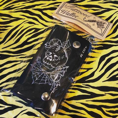 O.C Crew \"TATTOOED WALLET SKULL\"_f0093885_14292147.jpg