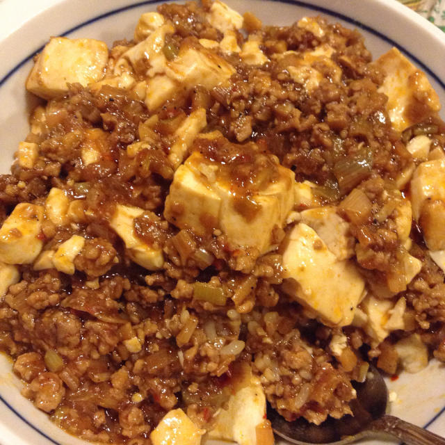 初めて作った麻婆豆腐が殊の外美味かった。_a0334793_09151777.jpg