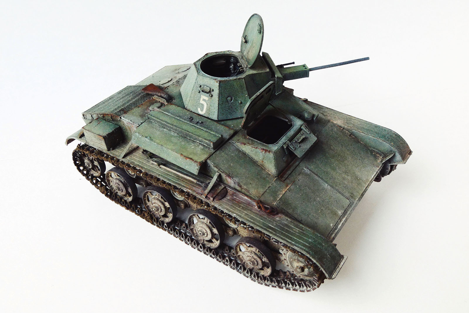戦車 ドイツ軍E-60D型後期生産汎用履帯仕様