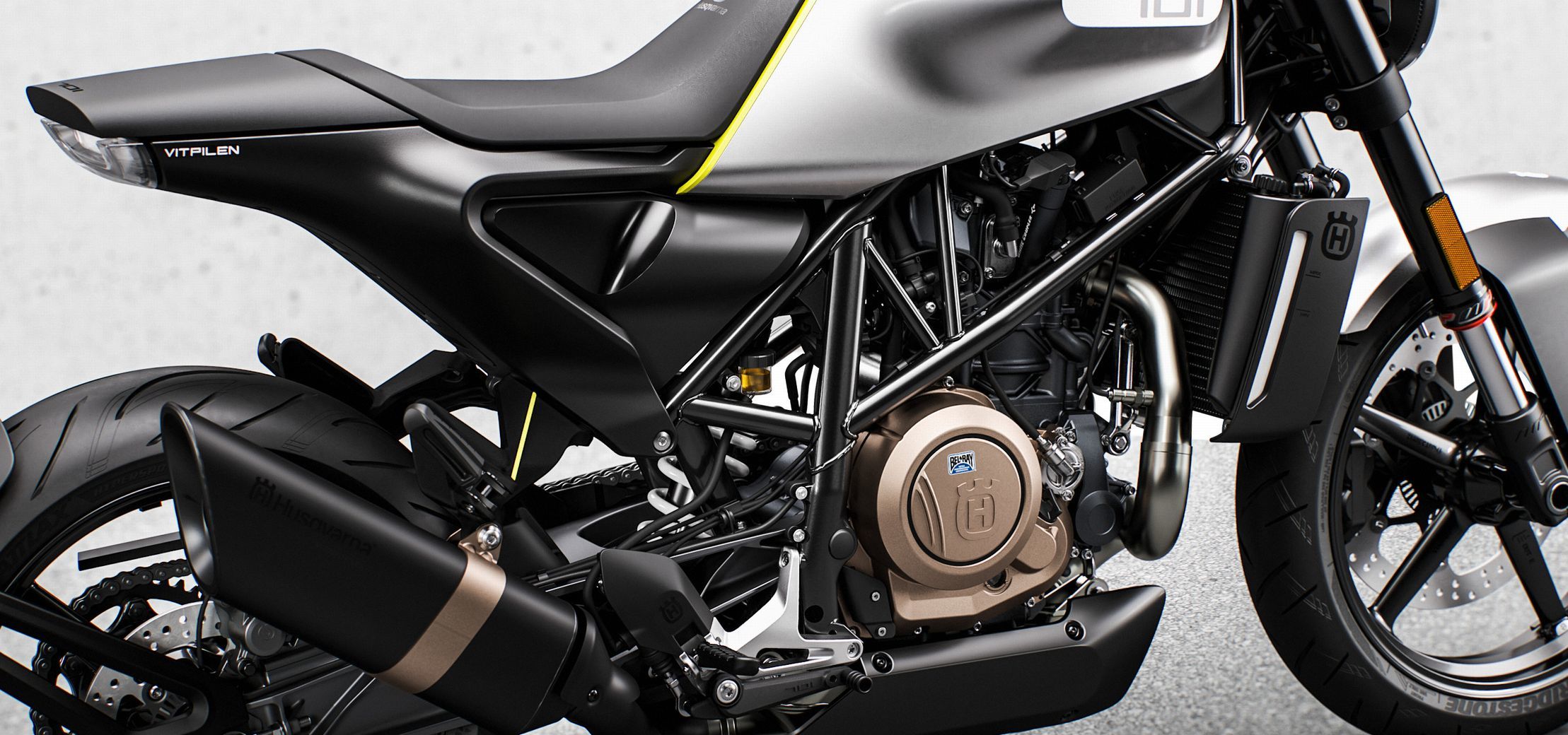 Husqvarna 701 Vitpilen : Review (ﾗｲﾄﾞ ｲﾝﾌﾟﾚｯｼｮﾝ) : ばいく