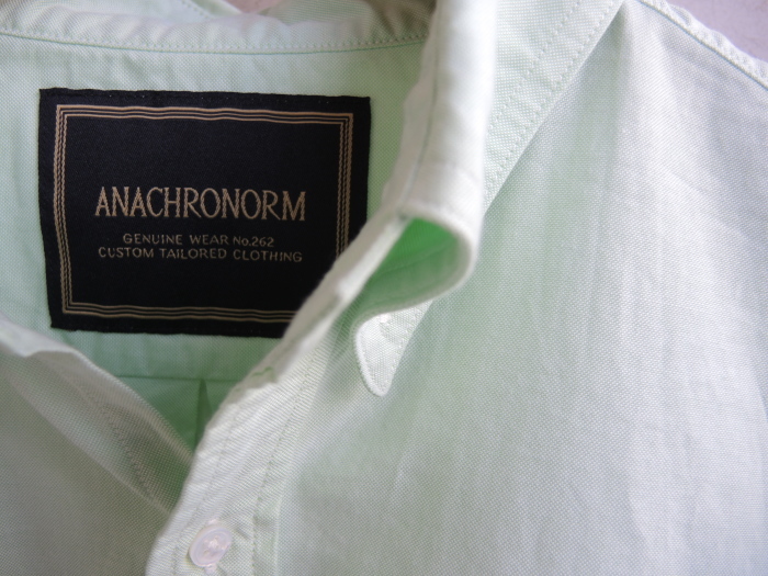 ANACHRONORM \"OXFORD SHIRT\"_c0197972_14104807.jpg