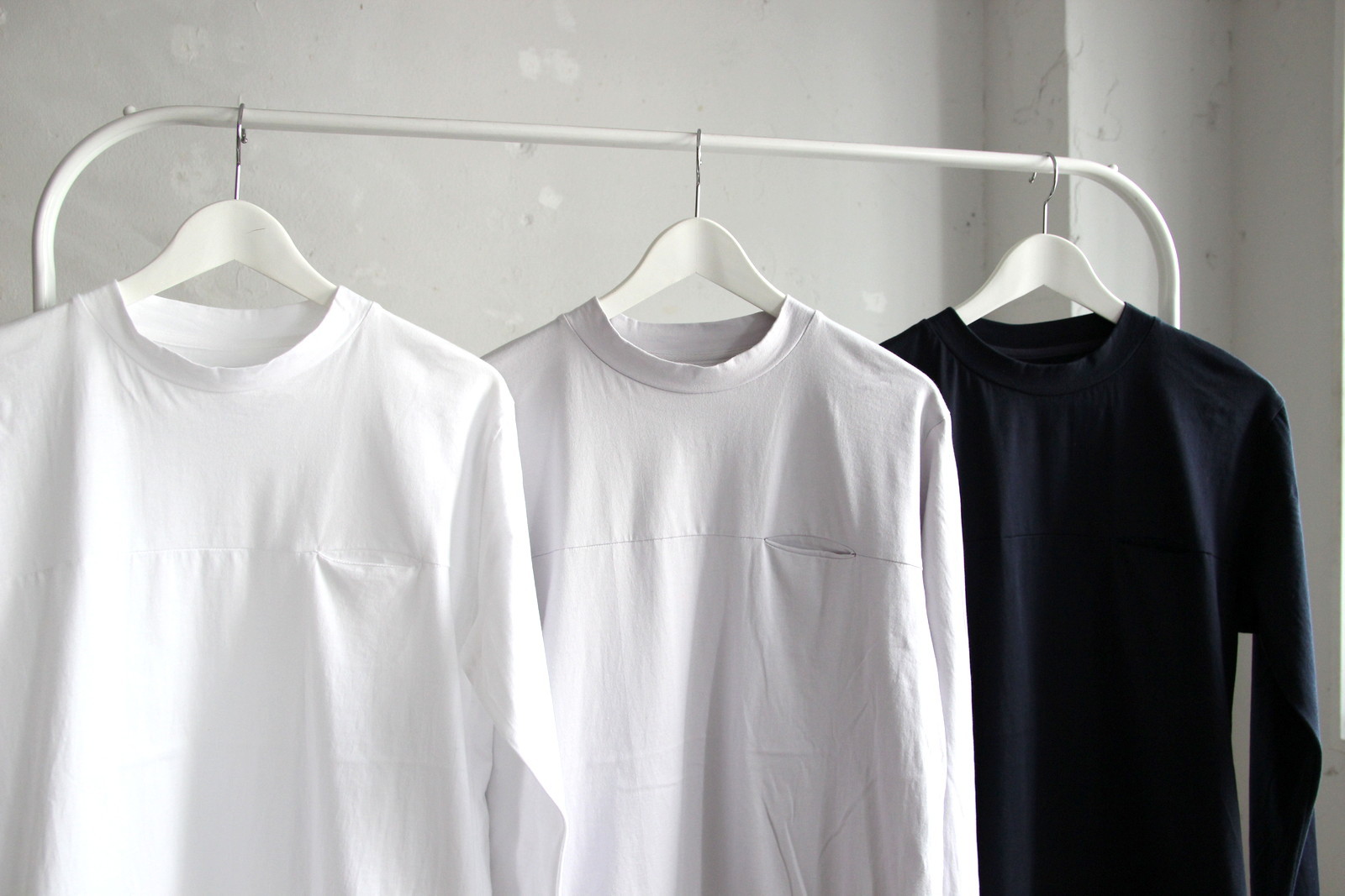 Middle Length Mock T-shirt_c0379477_22364983.jpg