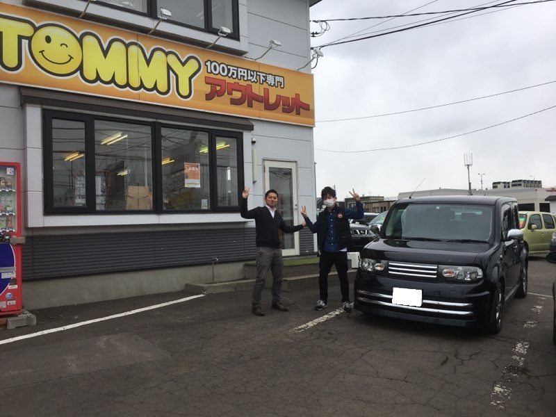 4月4日(水)☆TOMMYアウトレット☆あゆブログヾ(・ω・ ) キューブN様納車☆モビリオスパイクK様ご成約★デリカD:2S様納車☆_b0127002_18090848.jpg