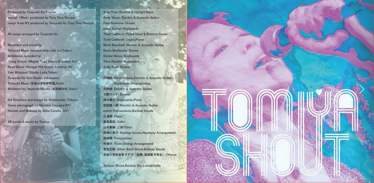 『Tomiya Shout』 CD Releaseのお知らせ_a0274805_07490884.jpg