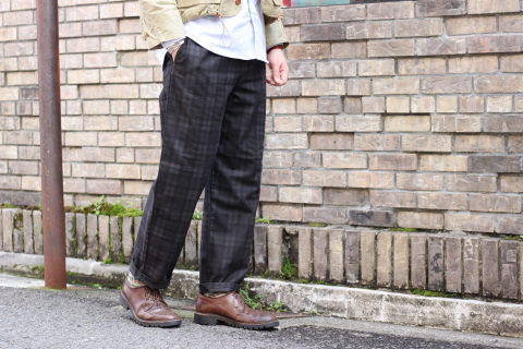 ERICK HUNTER (エリックハンター) \"CHECK & SEERSUCKER PANT\" ご紹介_f0191324_08442331.jpg