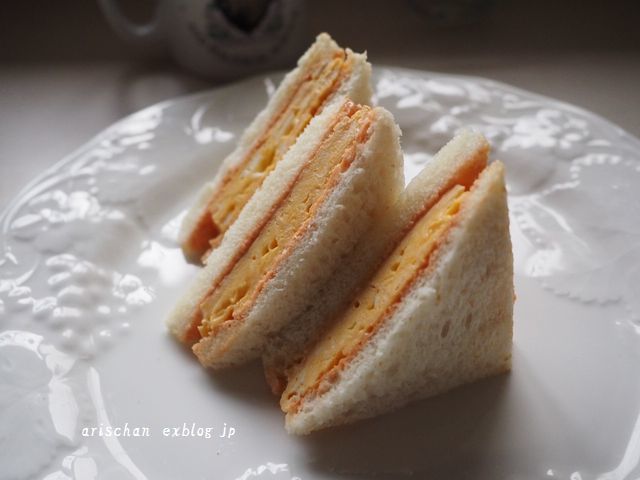 春色サンドのブランチ～♫_f0295238_13573907.jpg