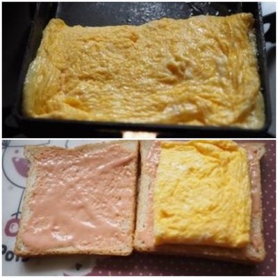 春色サンドのブランチ～♫_f0295238_13592909.jpg