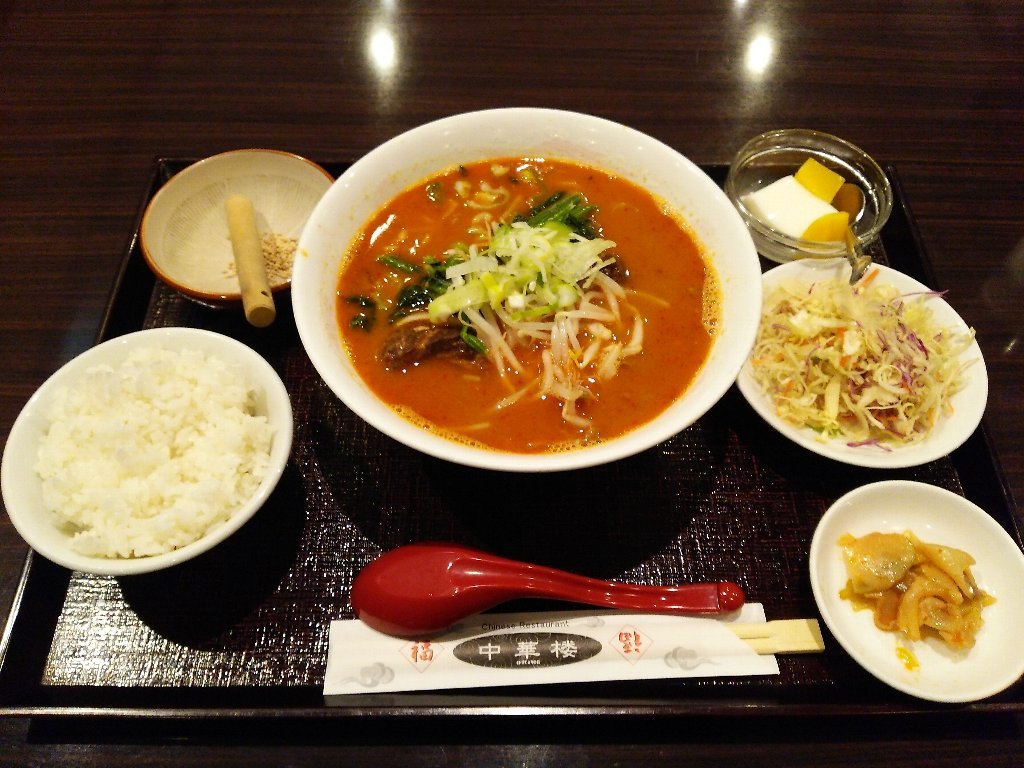 特製とろとろ角煮添え坦々麺御膳（中華楼サンピアザ店：新札幌：2018年53杯目）_f0397261_21245445.jpg