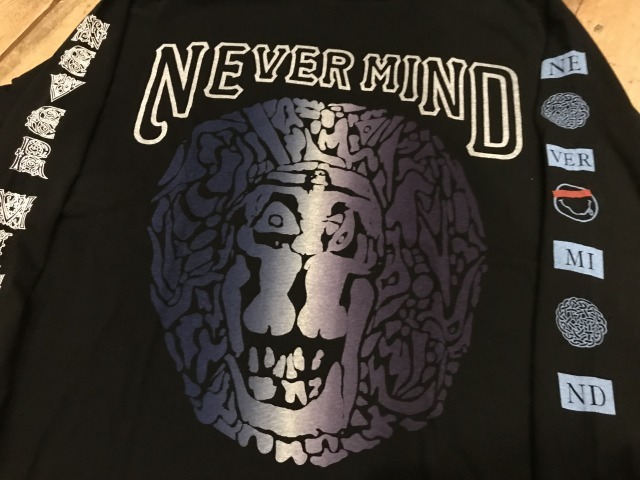 THREEFACE NEVER MIND LS TEE発売_d0121303_18504127.jpg