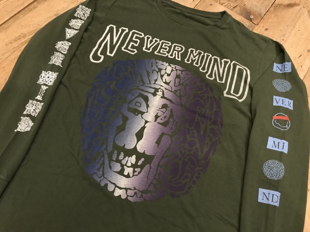 THREEFACE NEVER MIND LS TEE発売_d0121303_18504471.jpg