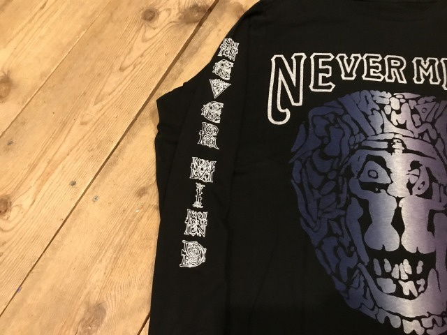 THREEFACE NEVER MIND LS TEE発売_d0121303_18520648.jpg