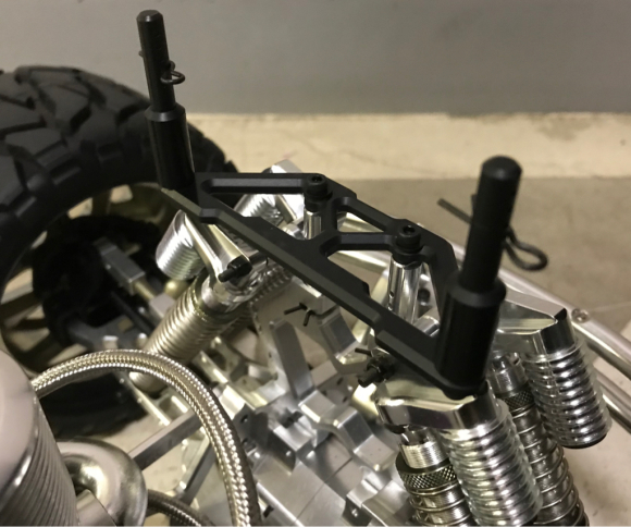 HPI サベージに京商ギガクラッシャーのボディを取り付け : Black HPI サベージに京商ギガクラッシャーのボディを取り付け : Black