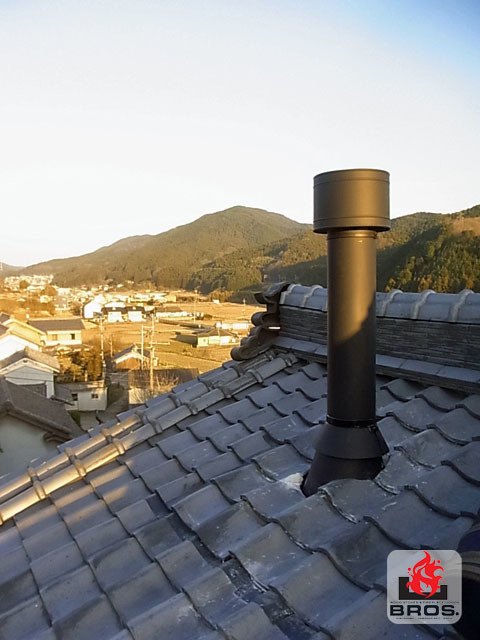奈良県 桜井市 薪ストーブ 設置工事1_e0340651_14395472.jpg