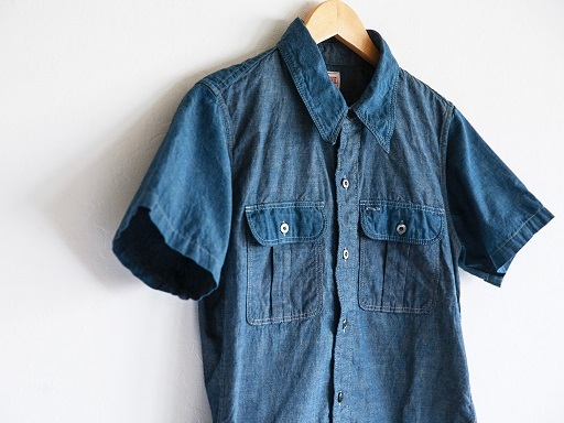 DELUXEWAREより\"SHORT CHAMBRAY SHIRTS\"のご紹介です!!_d0160378_17405518.jpg