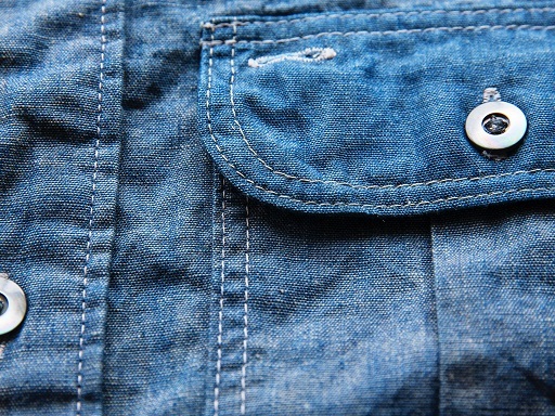DELUXEWAREより\"SHORT CHAMBRAY SHIRTS\"のご紹介です!!_d0160378_17410346.jpg