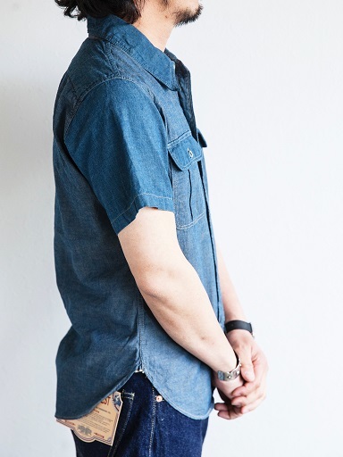DELUXEWAREより\"SHORT CHAMBRAY SHIRTS\"のご紹介です!!_d0160378_17411001.jpg