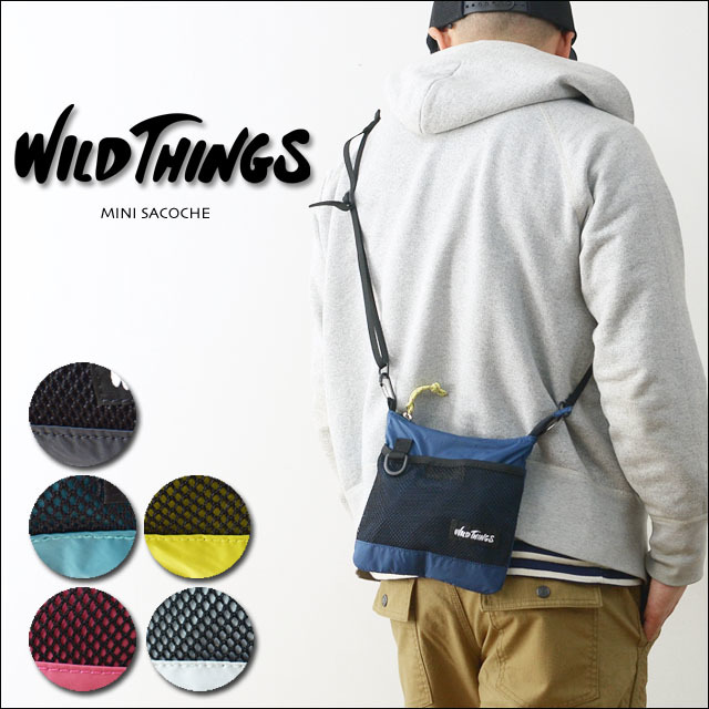 WILD THINGS [ワイルドシングス] MINI SACOCHE [WT-380-0082] ミニサコッシュショルダー・ナイロンポーチ  MEN'S/LADY'S : refalt blog