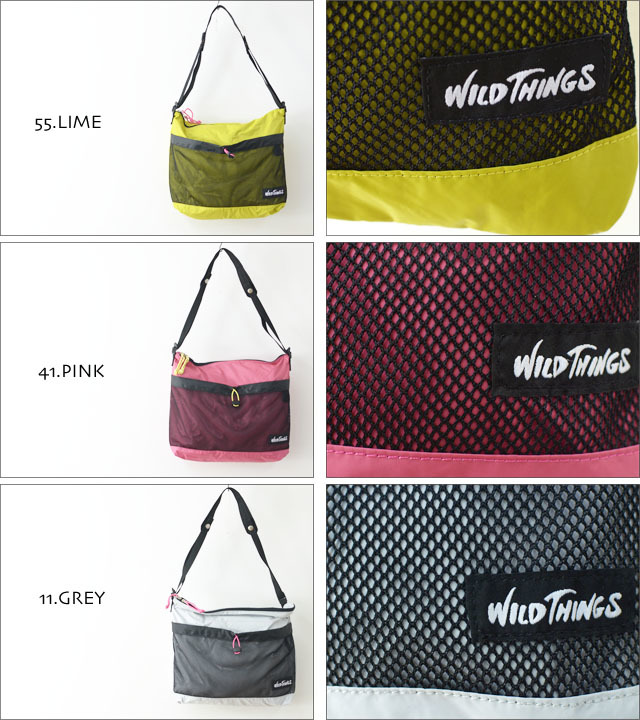 WILD THINGS [ワイルドシングス] LARGE SACOCHE [WT-380-0085] ミドルサコッシュショルダー・ナイロンポーチ  MEN'S/LADY'S : refalt blog