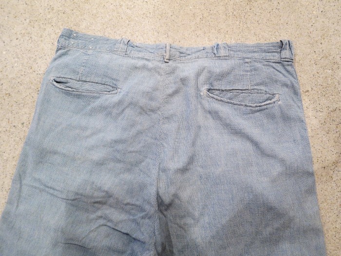40's Pin Check Work Trousers ピンチェック ワークパンツ 40's Pin Check Work Trousers ピンチェック ワークパンツ