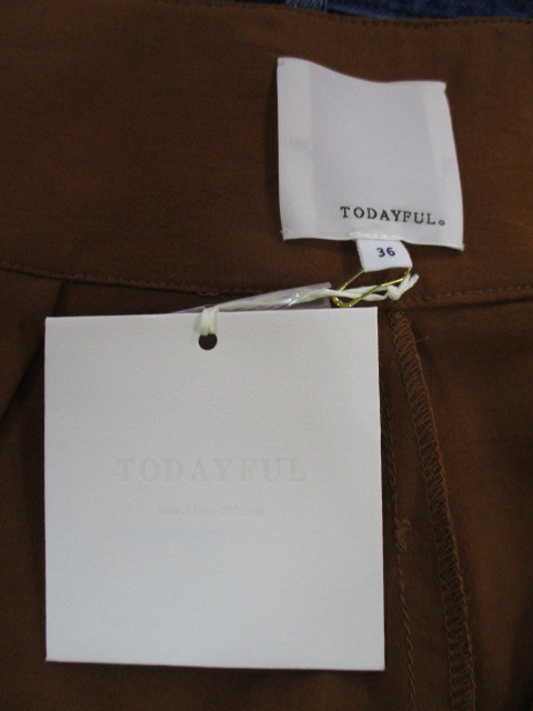 TODAYFUL トゥディフル Vintage Tuck PT　★_e0076692_19194815.jpg