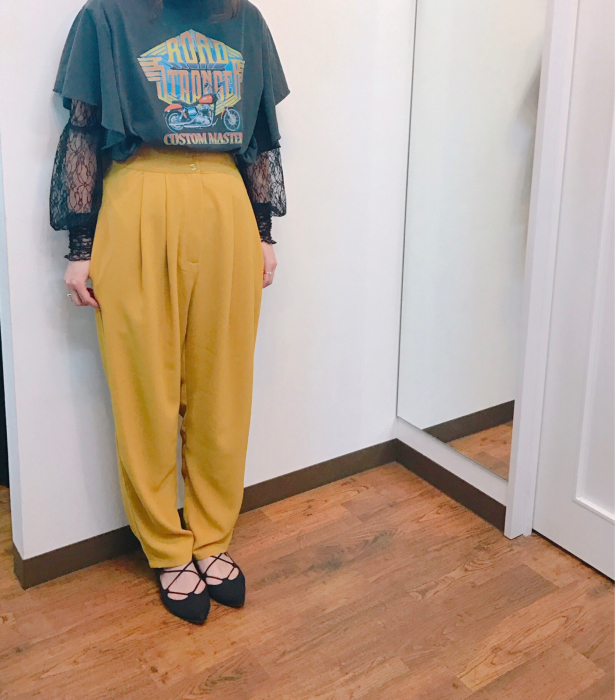 TODAYFUL トゥディフル Vintage Tuck PT　★_e0076692_19231482.jpg