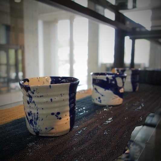 福西雅之 展 「青の行方…」 昨日より始まりました♫_b0232919_10493200.jpg