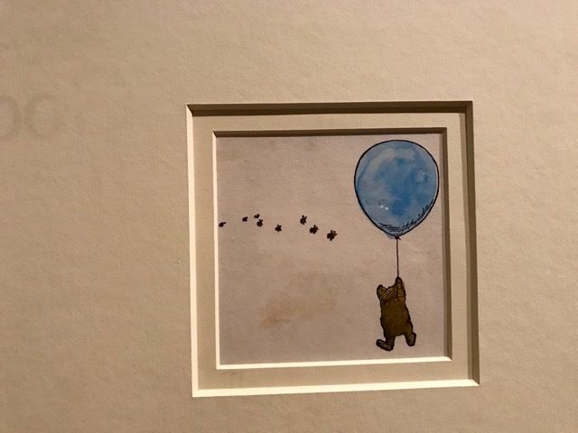 ギリギリ駆け込みで観てきました、V&Aのくまのプーさん展
