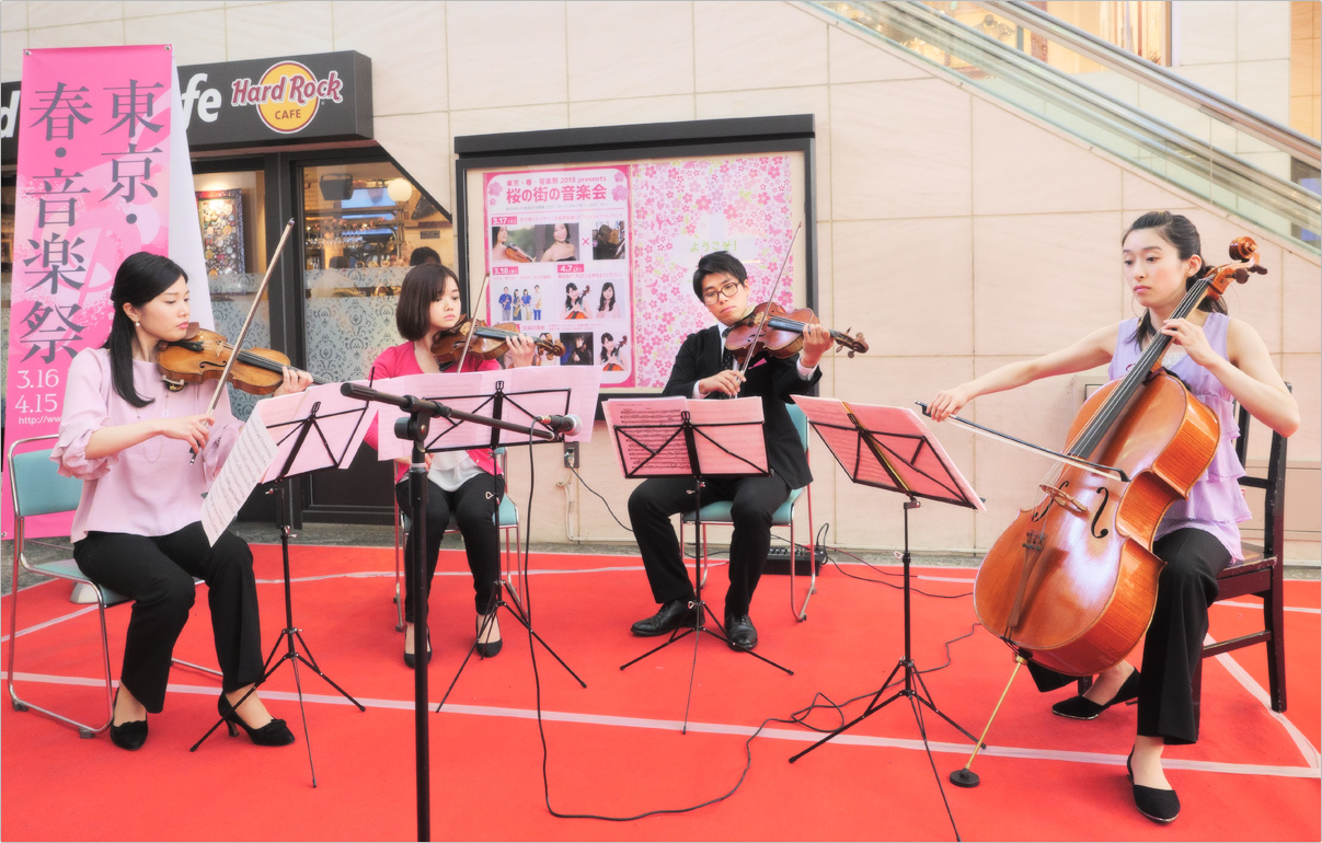 東京･春･音楽祭－東京のオペラの森2018（ヴァイオリン：石崎諒子、糸原彩香 ヴィオラ：多井千洋　チェロ：林はるか）_f0105694_23161913.jpg