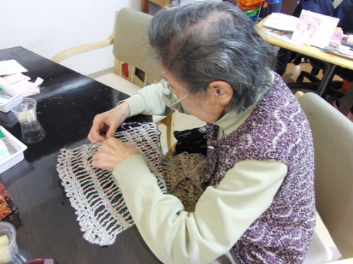 編みもの ~ 春用ストール ~_e0222340_1514118.jpg